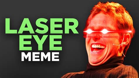 Laser Eye Meme Template