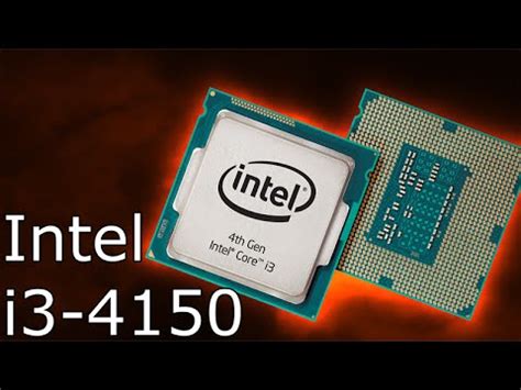 Intel Core i3-4150 Introduction / Review + Benchmarks - YouTube