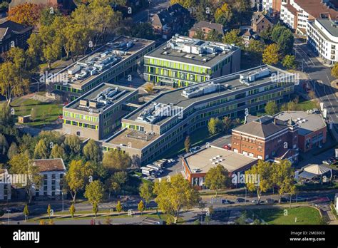 Aerial view, Rhine-Waal University of Applied Sciences Kamp-Lintfort ...