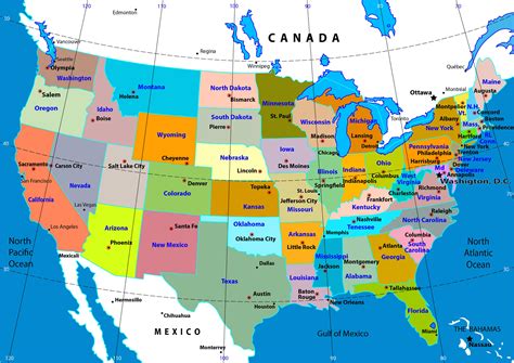 Map of United States