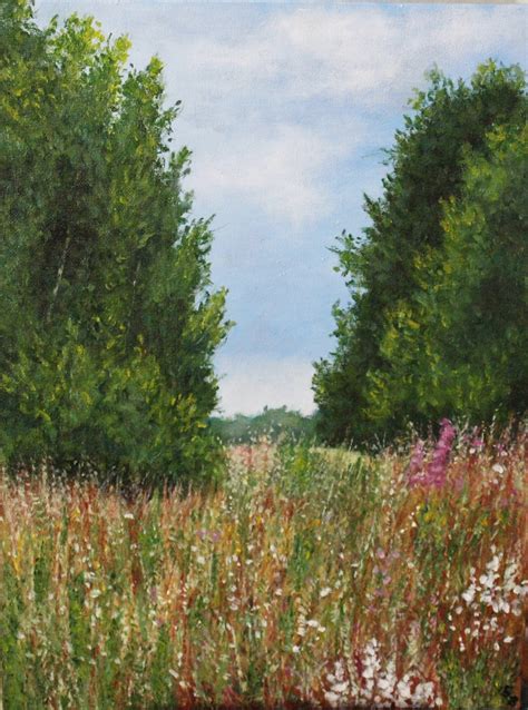 Oil Summer Landscape Painting - Etsy