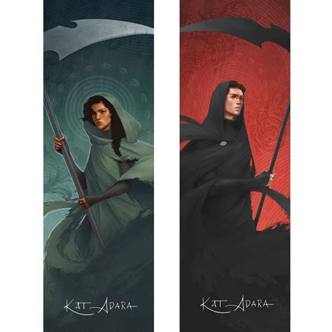 @kat_adara on Instagram: “Here are two sides to a bookmark that I got ...