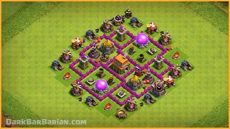 THE NEW ULTIMATE TH6 HYBRID/TROPHY[defense] Base 2022!! Town Hall 6 ...