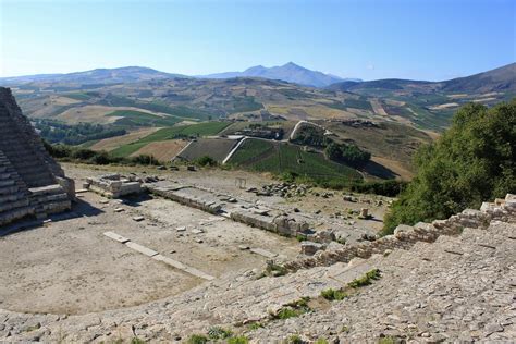 Segesta, Sicily: Greek Theater | Segesta was one of the majo… | Flickr