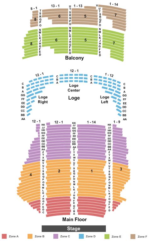 State Theatre Seating Chart & Maps - Minneapolis