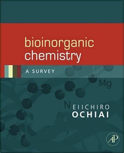 Bioinorganic Chemistry A Survey PDF