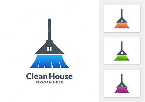 Premium Vector | Clean house gradient logo vector