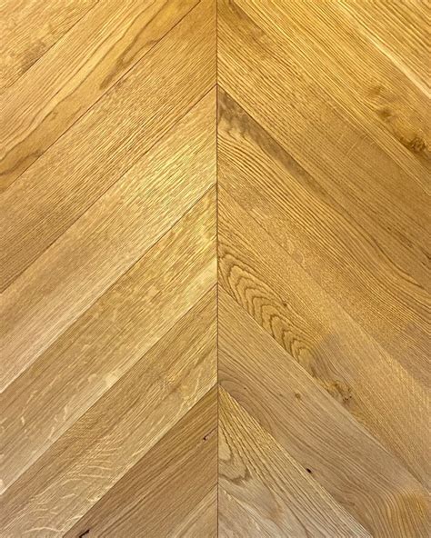 Parchet stratificat Stejar Chevron Natural Nefinisat | Natural Wood Floor