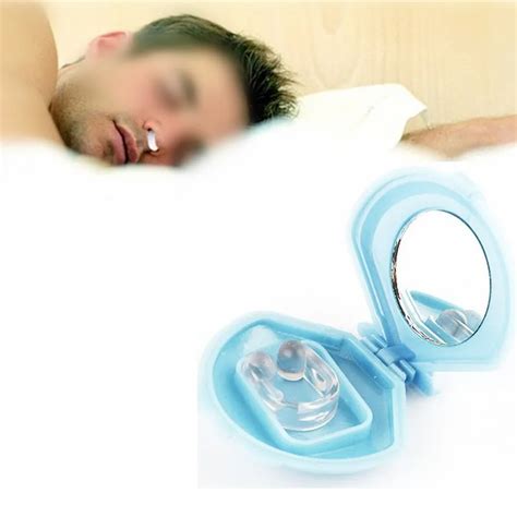 Healthy Sleeping Aid Equipment Stop Snoring Silicone Anti Snore Apnea ...