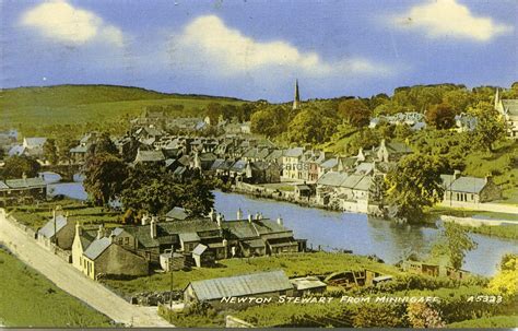 NEWTON STEWART FROM MINNIGAFF, WIGTOWNSHIRE - Millston Postcards