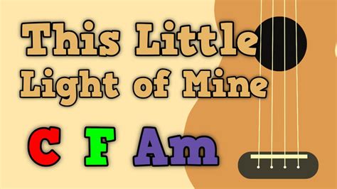 This Little Light of Mine - EASY Ukulele Play Along! 3 Chords! - YouTube