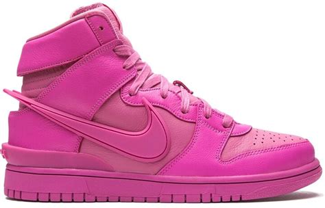 Nike x AMBUSH Dunk High SP "Lethal Pink" sneakers - ShopStyle