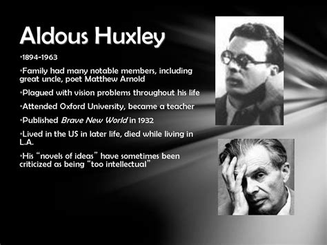 Brave New World by Aldous Huxley Pre-Reading Guide - ppt download