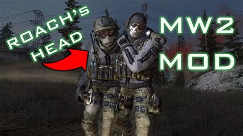 MW2 MOD Roach's Head! - YouTube