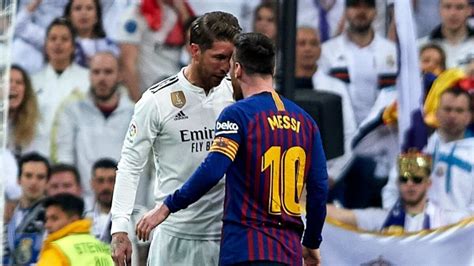 Sergio Ramos won’t accept blame over Lionel Messi row during Clasico ...