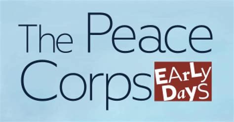 The Peace Corps: Early Days - Friends Journal