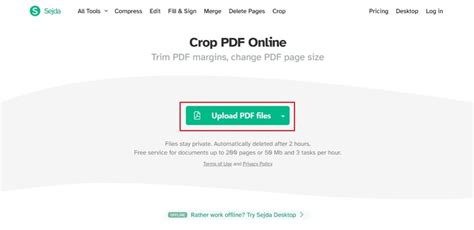 A Comprehensive Guide to Sejda PDF Crop Tool