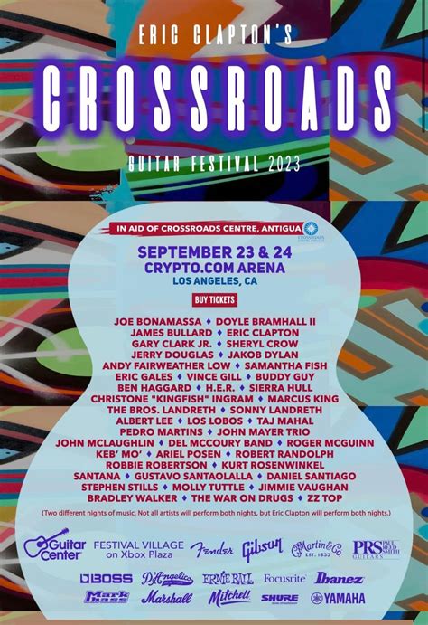 Crossroads Guitar Festival Setlist 2024 - Janka Lizette