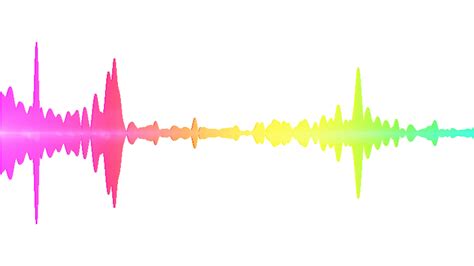 Sound Waves Audio Waveform and Music Visualization Free HD PNG | PNG All