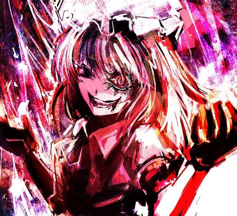 Flandre Scarlet - insane anime characters Fan Art (28824418) - Fanpop