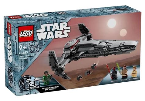 Darth Maul Returns! LEGO Star Wars 75383 Sith Infiltrator launching in ...