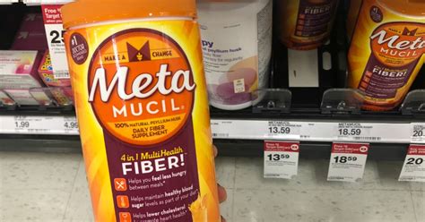 Two High Value $2/1 Metamucil Coupons + Target Deal Idea