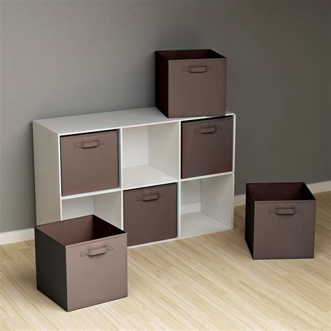 Closet Organizer Fabric Storage Basket Cubes Bins - Cubeicals ...