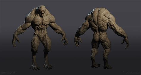 Doom 3 Hellknight — polycount