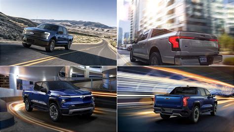 Ford F-150 Lightning vs Chevrolet Silverado EV – Full-size Pickup Truck ...