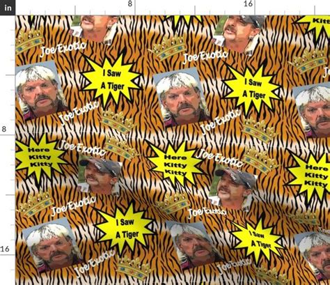 Tiger King - Joe Exotic - Spoonflower