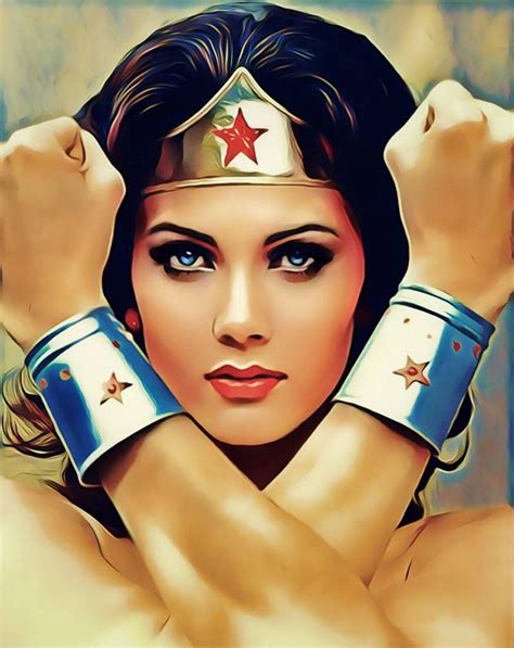 Lynda Carter As Wonder Woman by petnick on DeviantArt