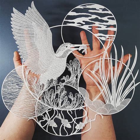 Cut Out Series Captures Intricate Details Possible With Paper Cutting Art