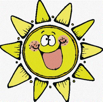 sunny day clipart black and white - Clip Art Library