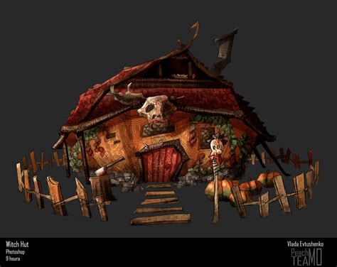 ArtStation - Witch Hut