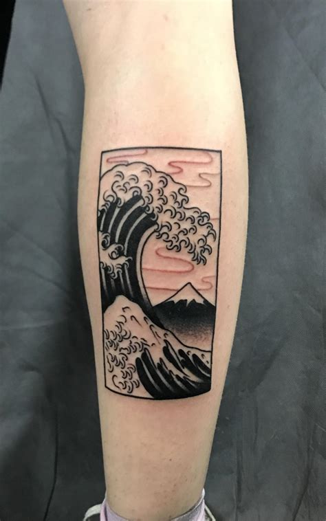 The Great Wave Of Kanagawa Tattoo by J at Hidden Moon Tattoo, Melbourne ...