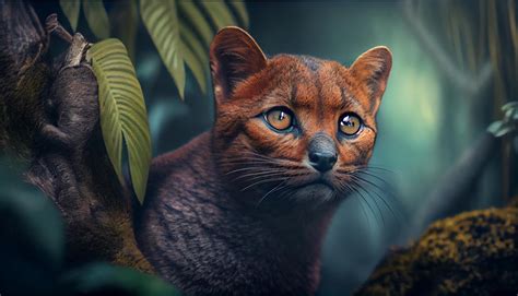 Ta amazing jaguarundi cat looking out from the jun by Leoncio22 on ...