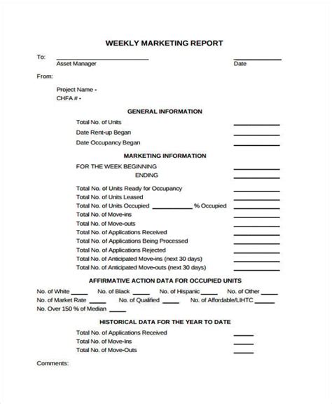 24+ Sample Marketing Report Templates - Docs, Word, PDF