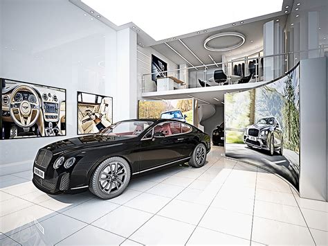 Bentley Luxury Car Showroom Commission - Simone De Gale