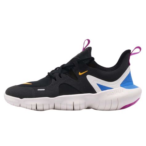 BUY Nike Free RN 5.0 GS Black Laser Orange Blue Hero | Kixify Marketplace