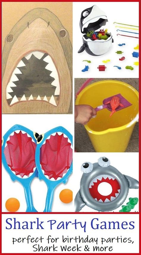 Fun Shark Games for Kids in 2021 | Shark games for kids, Kids party ...