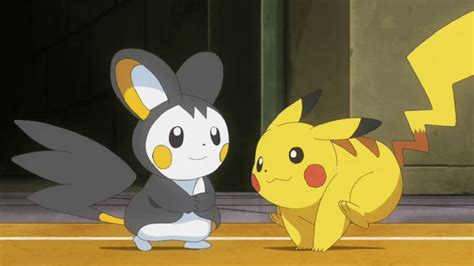 Pokemon Emolga Vs Pikachu