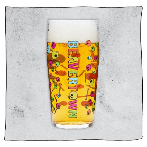 Beavertown Neck Oil Beer Pint Glass – Beavertown Brewery