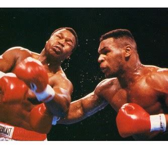 Larry Holmes vs. Mike Tyson 16" x 20" Photograph (Unframed ...