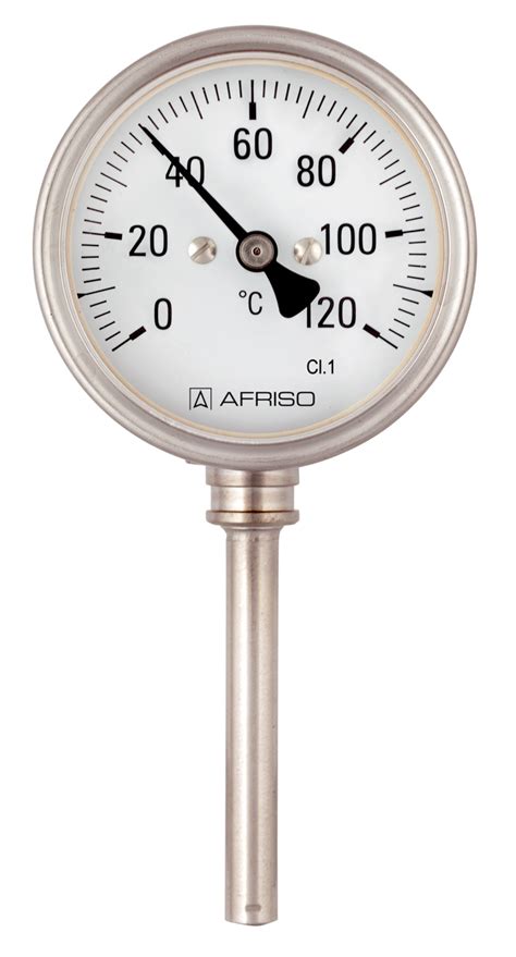 Heating Hot Water Tube 120o Stainless Steel Thermometer Bimetal ...