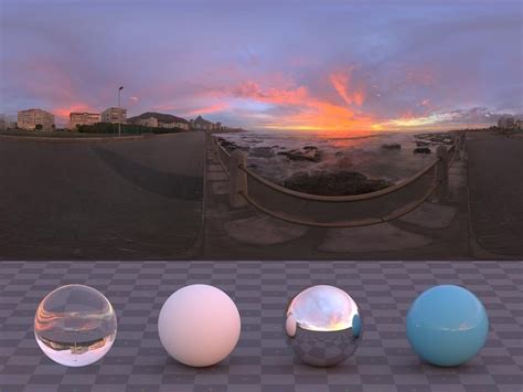 HDRI Haven: The Sky Is On Fire