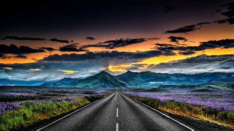 Iceland Landscapes Road Wallpaper, HD Nature 4K Wallpapers, Images and ...