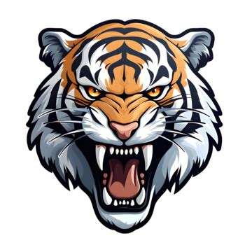 Wild Roar Tiger Roaring, Wild, Tiger, Roar PNG Transparent Clipart ...