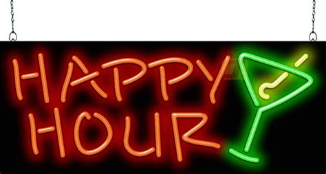 Happy Hour Neon Sign | Neon signs, Nail colors, Natural nails