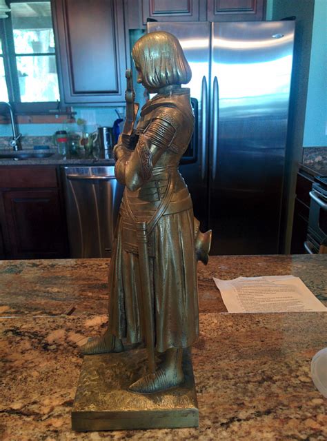 Antique Maid of Orleans Bronze Statue antique appraisal | InstAppraisal