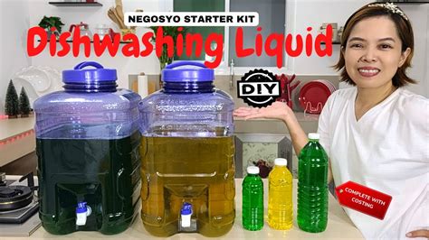 Starter Kita! DIY Dishwashing Liquid with Costing | Tipid Tips Atbp ...